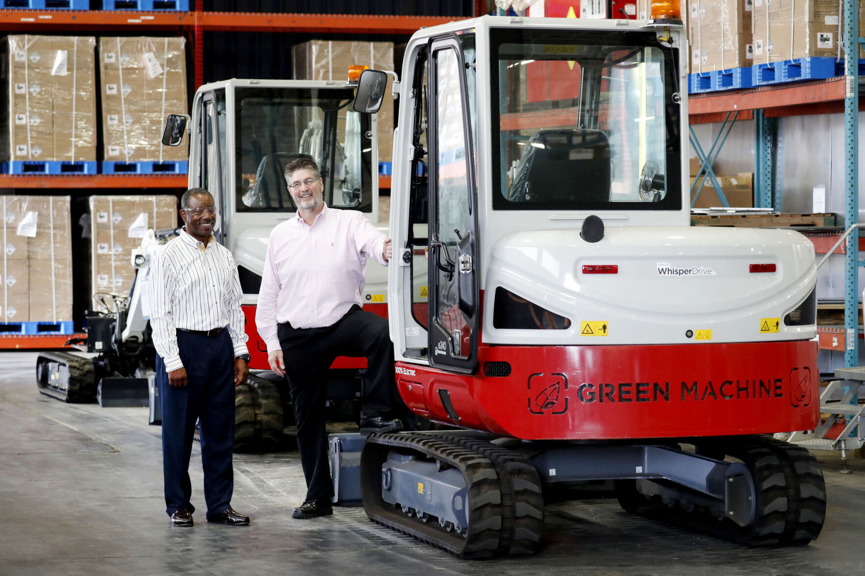 At green construction equipment maker, new leaders move on from fossil fuel